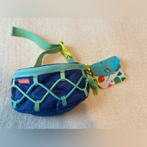LOVEvery Inventor Adventure Fanny Pack and Pouch, Blue. Montessori Educational